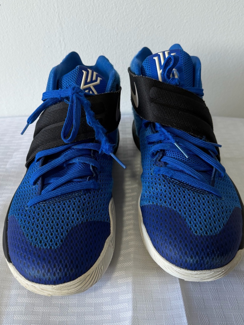 Nike Kyrie 2 Brotherhood Hyper Cobalt/Black Mid Top Men's Sneakers 819583-444